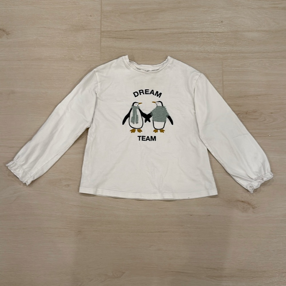 Mango size 7-8 long sleeve t-shirt